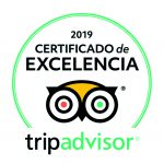 certificado de excelencia Tripadvisor 2019